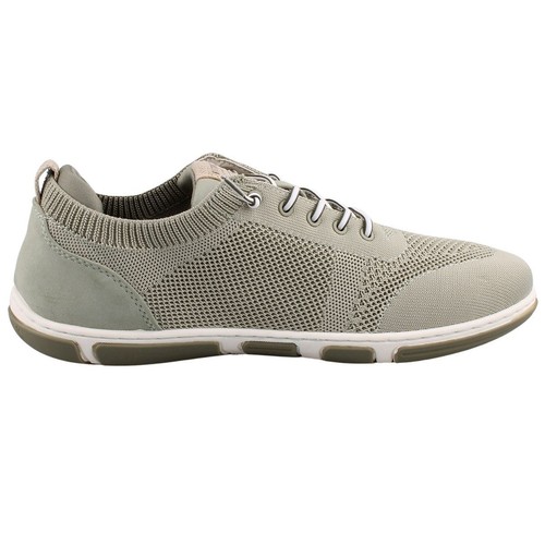 Zapatillas bajas de mujer Mustang verde 1488303/750 descalzo confort - Imagen 2 de 7