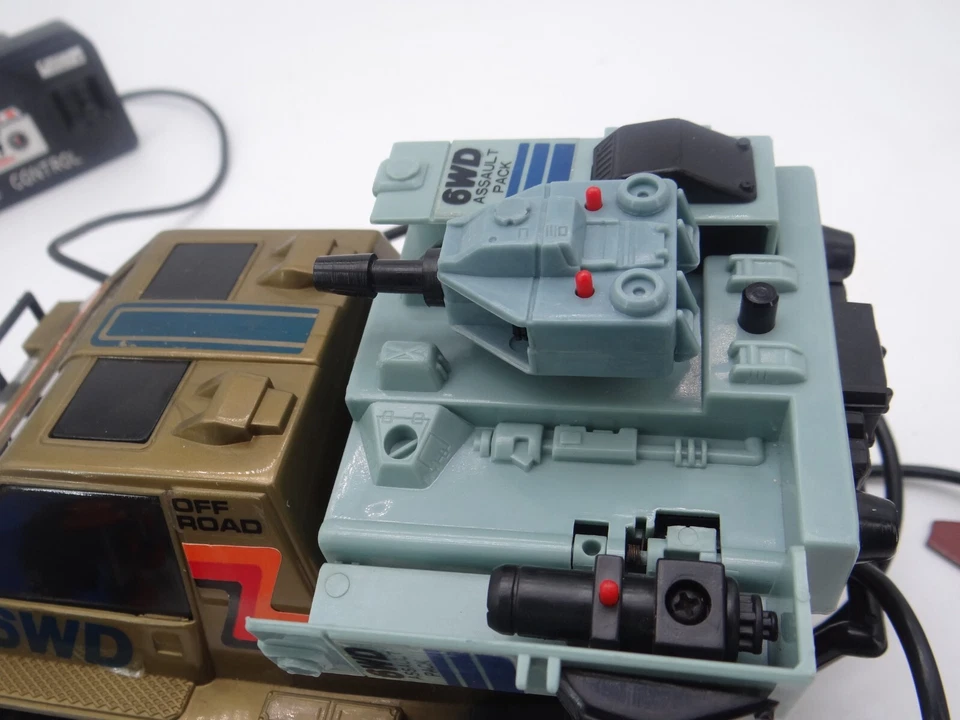 Mammoth 6WD 11200 RC Fernlenk Auto Fahrzeug Kabelfernbedienung Vintage Spielzeug - Bild 2 von 4