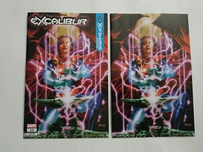 Excalibur #13 Jay Anacleto Trade & Virgin Variant X-Men XOS X Of Swords 9