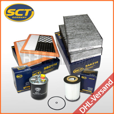 Filterset (4-tlg.) Mercedes-Benz M-Klasse W164 & R-Klasse W251 | 280 CDI 320 CDI