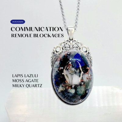 Orgone Generator Pendant. Amulet for New Beginnings, Self-Knowledge and Hope.