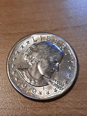 Susan B. Anthony Clad Coin 1979 P Philadelphia Mint 1D Nice Not Silver