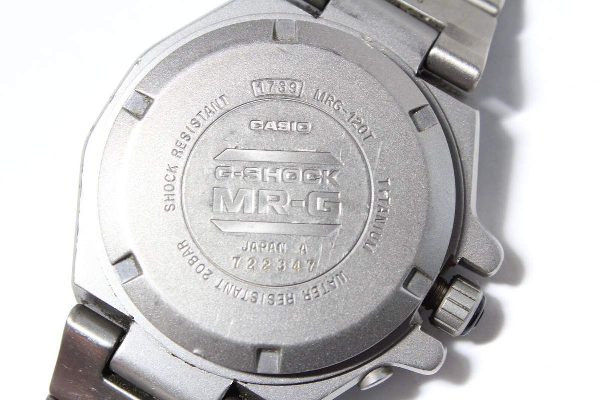 CASIO G-SHOCK MRG-120TZ for Jazz Titanium | eBay