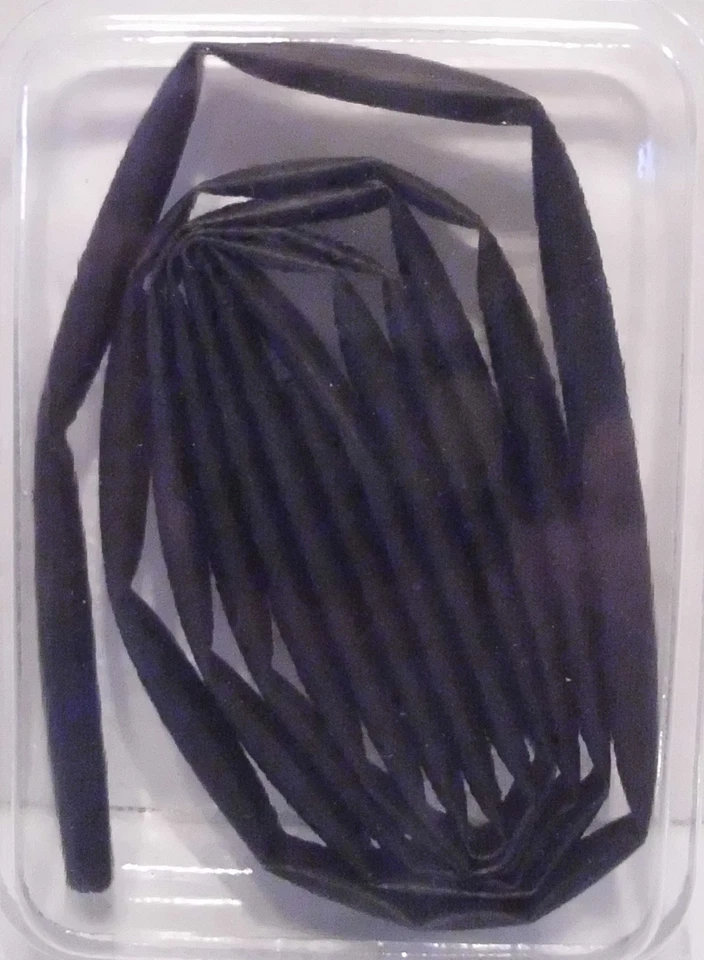 2K TECHNOLOGIES LIMITED 2K Black Heat Shrink - 3.2mm Diameter x 1200mm Long - For Insulating Wire Joints