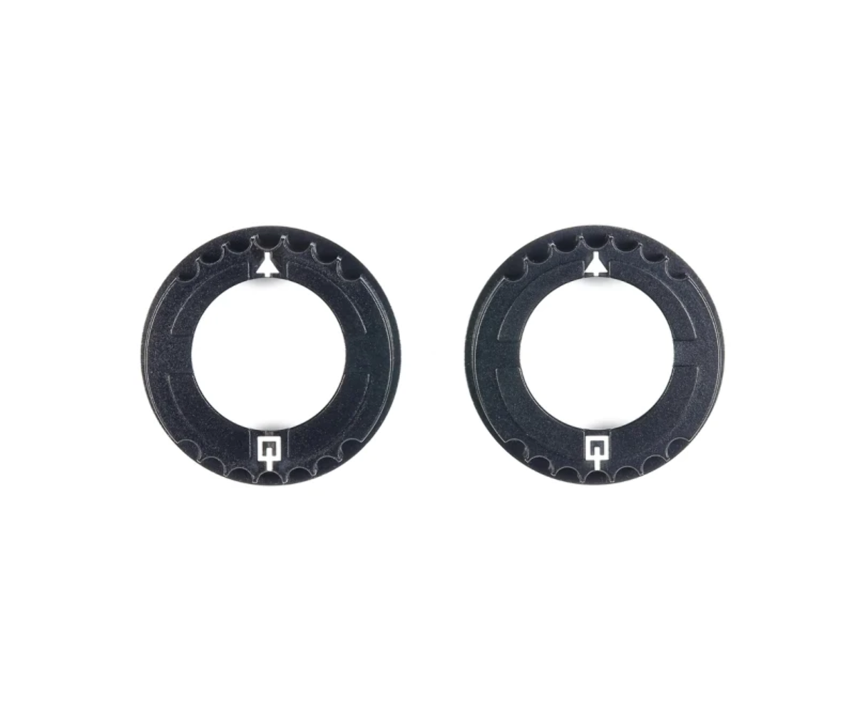 Tamiya 22079 Aluminium Differential Holders (0.5mm Offset, 2 Pcs), (TA08/TRF420)