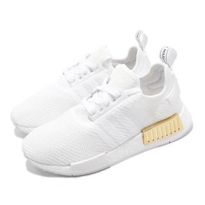 adidas nmd womens white and gold