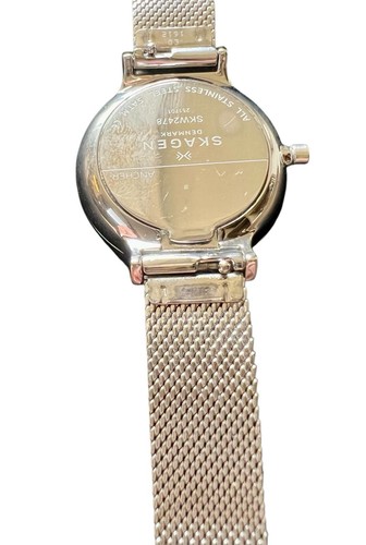 Skagen SKW2478 Silver Tone Steel Mesh Classic Women's Watch #G-4 - Picture 5 of 7