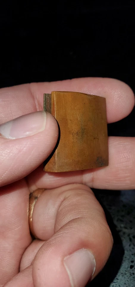 Espada de oficial del ejército japonés original de la Segunda Guerra Mundial Habaki #10 Foto 2 de 4