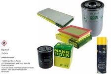 MANN-FILTER Inspektionspaket MANNOL Klimareiniger für Alfa Romeo 155 2.5 TD