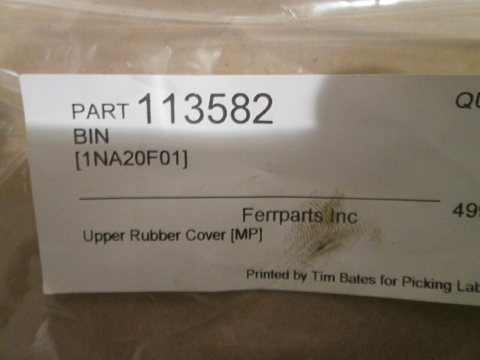 Ferrari 208,328,Mondial,Testarossa Upper Rubber Cover For Shocks - P/N 113582