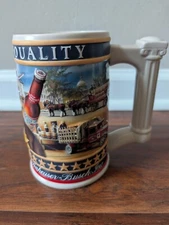 Anheuser Bush Family Series Beer Stein 2002 August A. Busch Sr. Limited Run 🔥