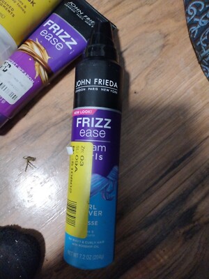 John Frieda Frizz Ease Dream Curl Reviver Mousse 7.2 oz for Wavy Curly Hair NEW