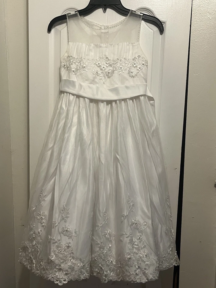 American Princess Dress Girls Size 10 Sleeveless Party Sparkling - Image 2 of 4