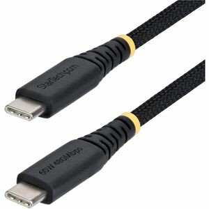 Startech 15Cm 6In USB-C Ladekabel 60W 3A Pd Dual-Layer Geflochten Nylon/Tpe Ja