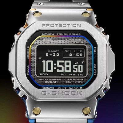 Casio G-Shock GMW-BZ5000RC-1JR Rainbow IP Metal Solar 2026 | eBay