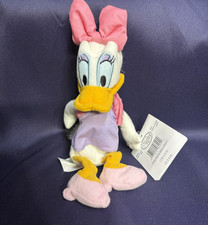 NEW DISNEY STORE BEANIE BEAN BAG PLUSH DAISY DUCK