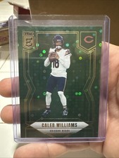 2025 Panini Donruss Elite - Caleb Williams #99 Green Disco