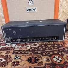 Vintage 1969 GPM 100 British EL34 ECC83 Valve Amplifier Head Spares Repair 1960s