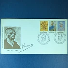 Vincent Van Gogh First Day Cover FDC Holland Netherlands 1990 Amsterdam