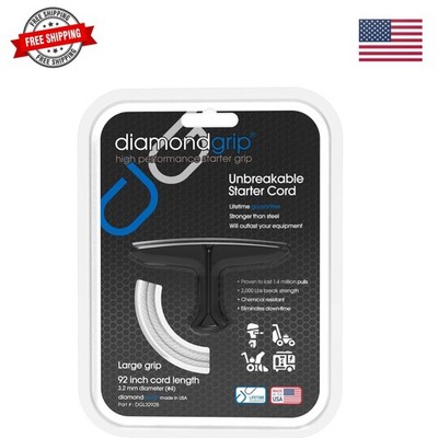 Large with 92 Inch by 3.2 mm Unbreakable Gas Engine Pull Starter Recoil Repla...