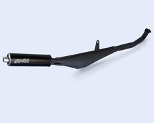 marmitta polini per piaggio ciao 50 65 70 cc nera country silenziatore nero