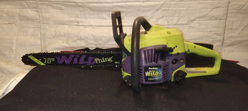 Motosierra Poulan Wild Thing 18" 40cc piezas o no funciona Foto 3 de 4