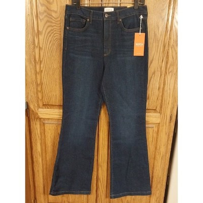 Sofia Vergara NWT Women's Melisa Flare Jeans Size 12 Luxe Vintage Denim Wash