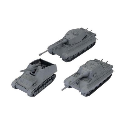 GF9 World of Tanks German Tank Platoon (Tiger II, Hummel, Jagdtiger) Pack New