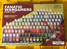 The Army Painter: Warpaints Fanatic Wargamers 102 Paint Set Wp 8073