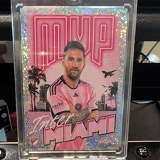 2025 Topps Chrome MLS MVP-1 Lionel Messi, Inter Miami CF ***SPARKLE*** SSSP