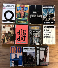 11 RAP HIP HOP Cassette Singles 90's DRS, US3,DJ KOOL, DADDY-0, DOMINO, SAGAT