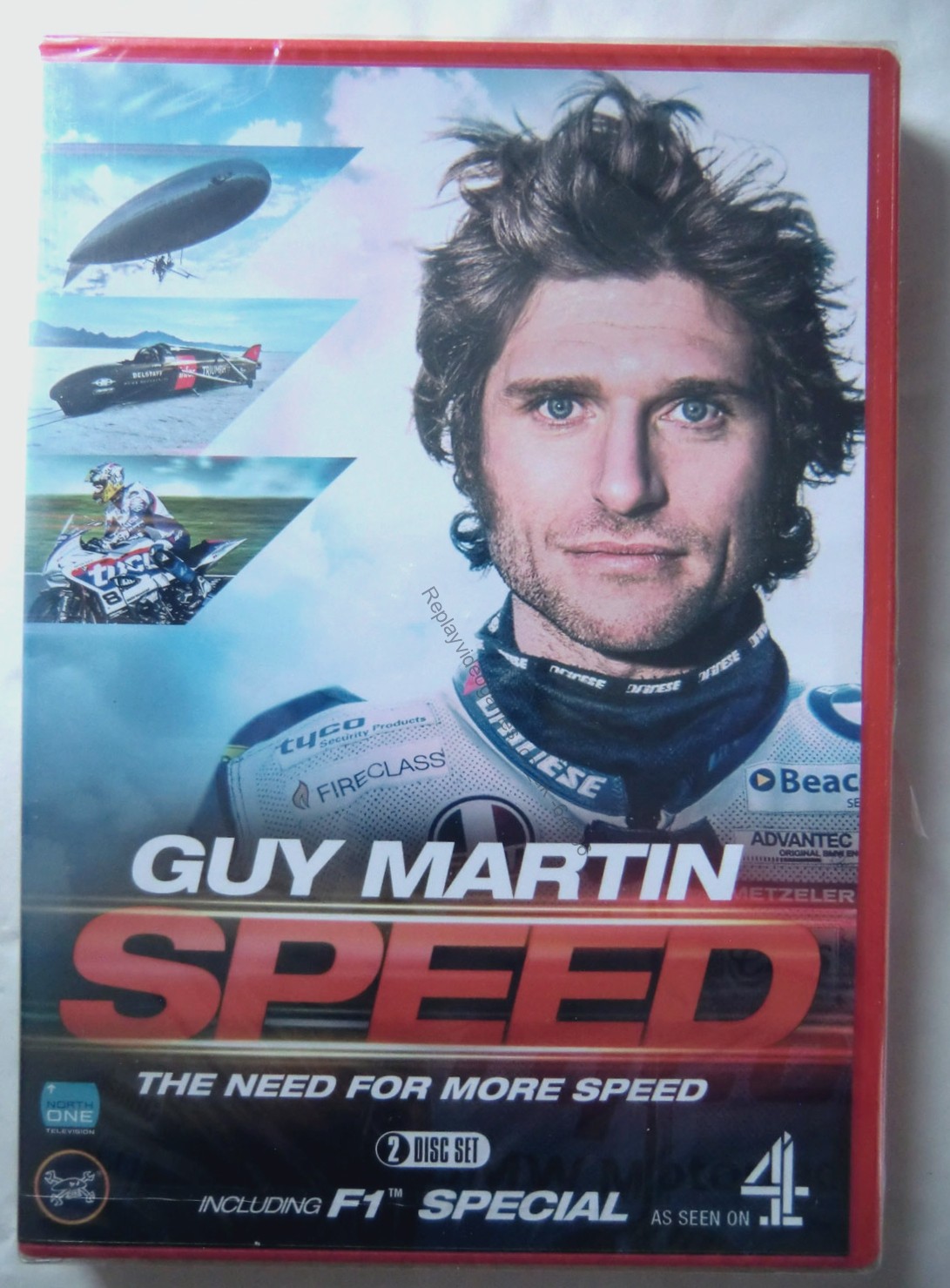 GUY MARTIN THE NEED FOR MORE SPEED SERIES 3 & F1 SPECIAL 2 DISC DVD NEW & SEALED - Image 3