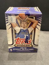 2025-2026 NBA TOPPS Flagship Blaster Box Sealed New