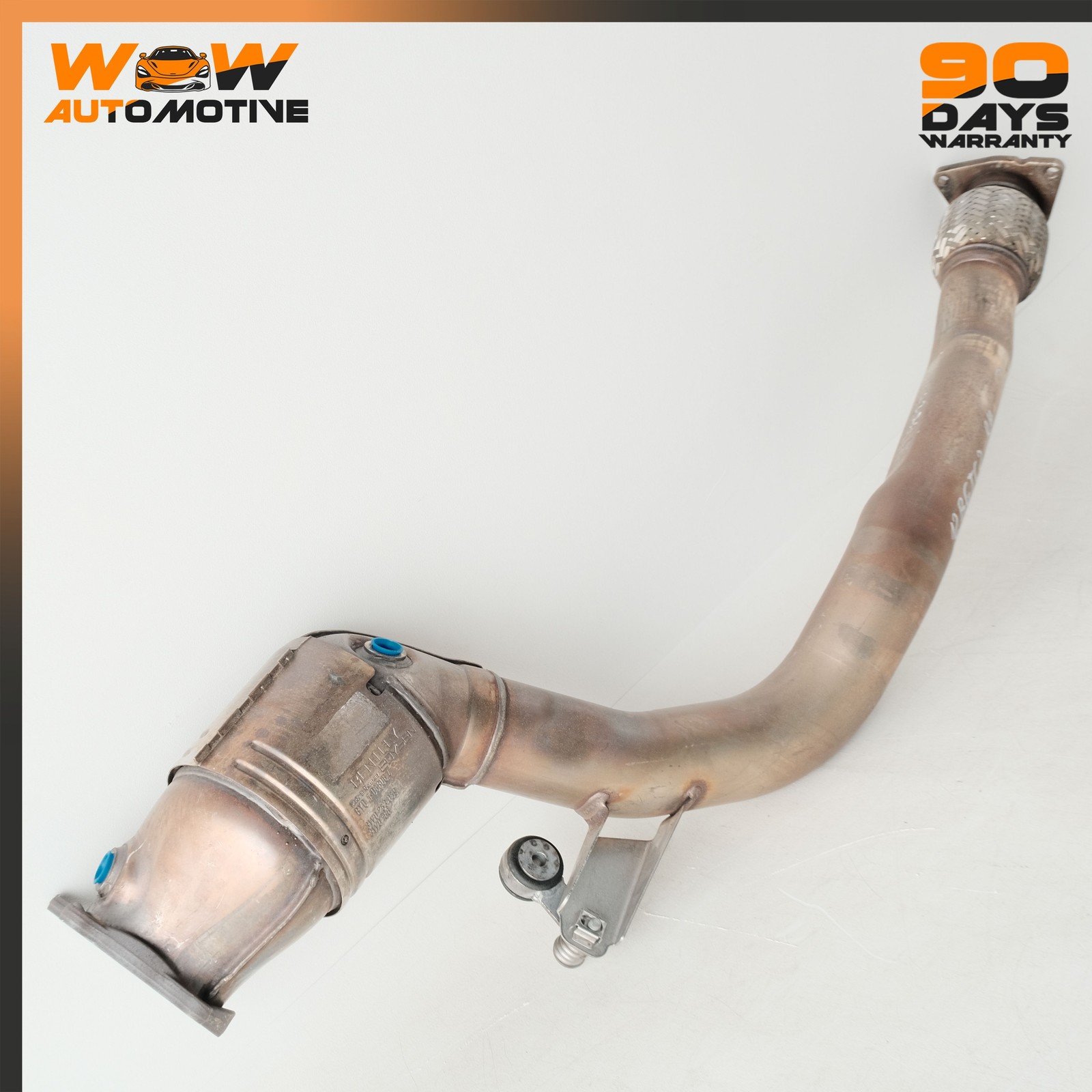 04-17 BENTLEY CONTINENTAL GTC GT RIGHT PASSENGER SIDE EXHAUST DOWNPIPE OEM