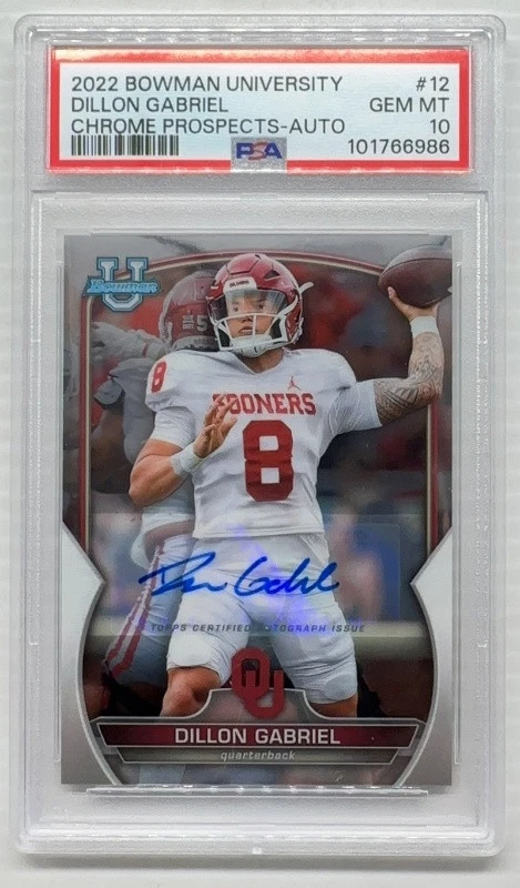 Dillon Gabriel trading card