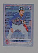 2022 TOPPS CHROME  JARREN DURAN BOSTON REDSOX ROOKIE CARD