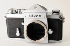 Late Model Near Mint- Nikon F Eye Level 35mm SLR Film Camera Body JAPAN A087