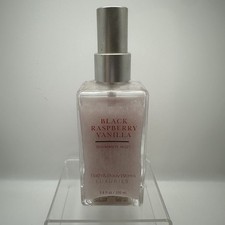 Bath  Body Works Black Raspberry Vanilla Shimmer Mist 3.4 Fl Oz