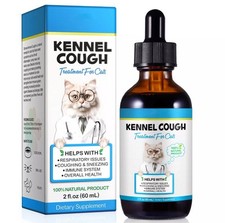 Kennel Cough Treatment  Natural Infection Medicine for Cats Allergy Relief 60ml