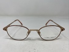 Laura Ashley Rachel Gold Swirl 44-19-125 Metal Full Rim Eyeglasses Frame 150D
