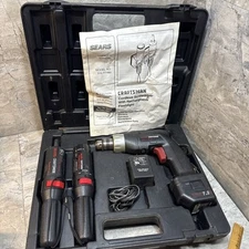 Craftsman cordless screwdriver with rechargeable flashlight model# 315.111480