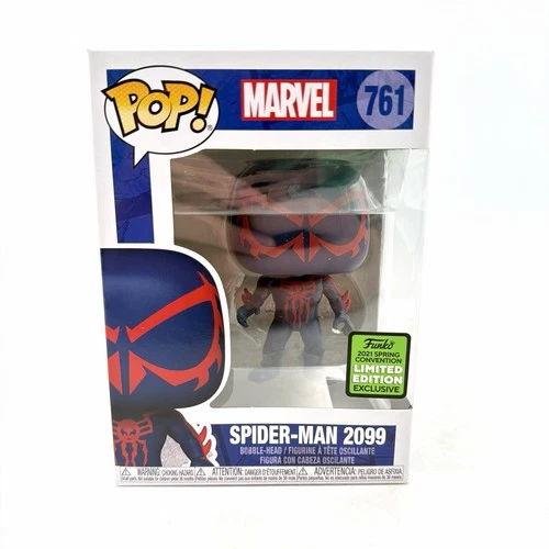 Funko Pop Marvel Spider-Man 2099 #761 – 2021 Spring Convention Exclusive