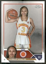 2023-24 Topps Chrome McDonald's All American #78 Hannah Hidalgo Notre Dame