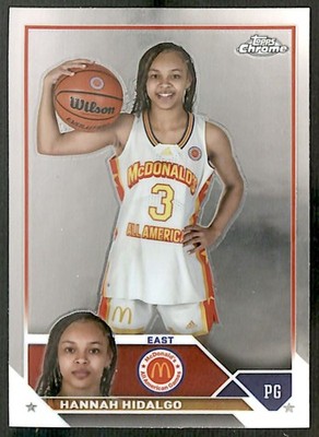 2023-24 Topps Chrome McDonald's All American #78 Hannah Hidalgo Notre Dame
