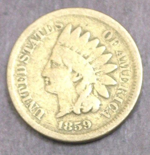 1859 Indian Cent Good   Lot 4875
