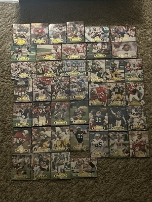 1998 NFL Fleer Tradition 42 Card Lot Pro-Bowlers And H.O.F. Members NM+Condition
