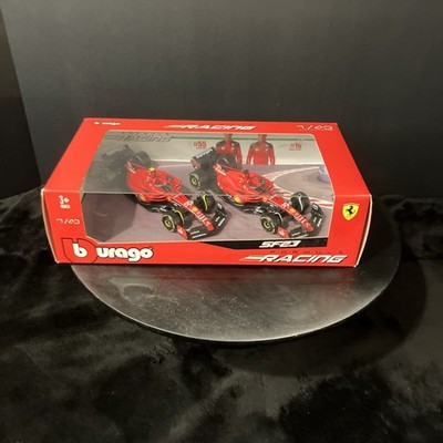 Burago SF23 Charles Leclerc  #16 &  Carlos Sanz #55 Ferrari 1/43 F1 Set RARE