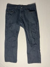 Levi’s 501 Button Fly Denim Jeans Men’s Size 38x30 Blue Straight Legged