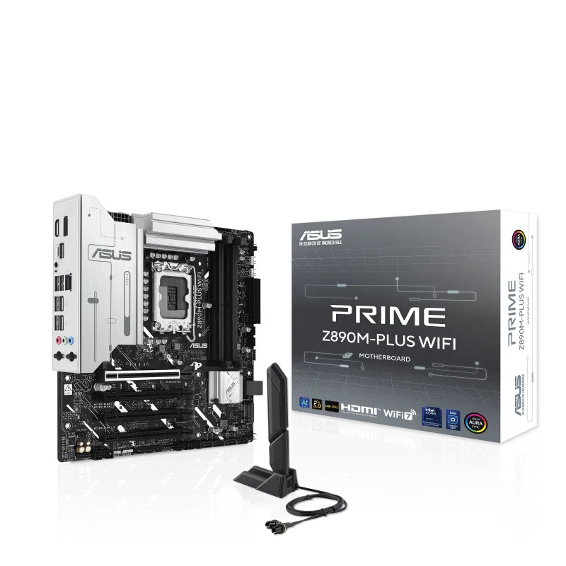 Asus Prime Z890M-Plus Wifi composant PC Intel Z890 mATX DDR5 NVMe