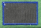 Marlin Blue Patch With Horse & Rider White Font Hook and Loop Style Vintage NOS  — photo 2